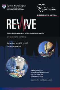 REVIVE 2027: Mastering the Art and Science of Resuscitation Banner